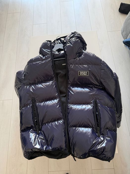 Kurtka Dsquared2 puch kaczy komplet dokumentów
