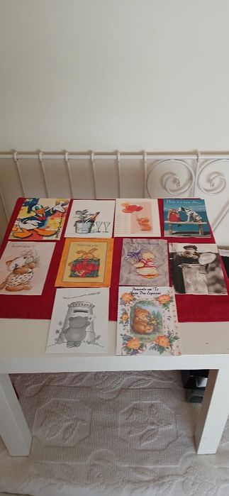 10 Postais de Aniversário,  antigos