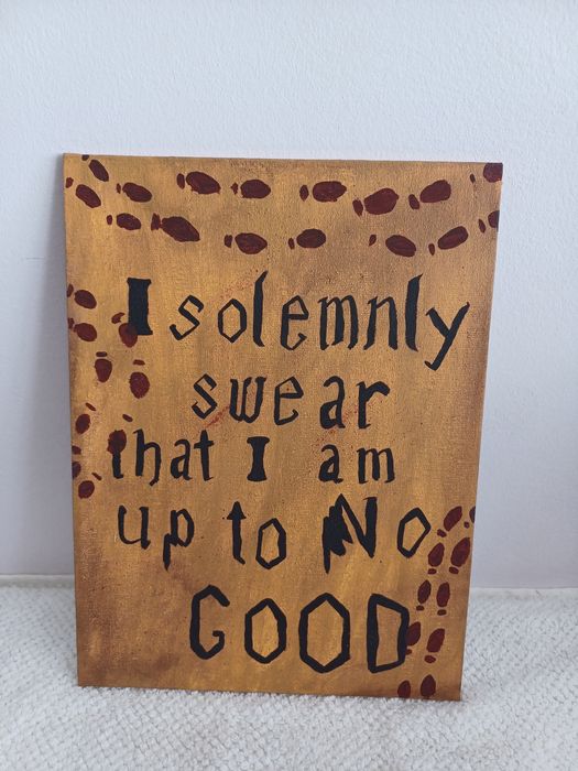 Картина "карта мародерів"