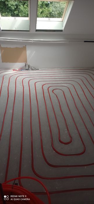 Ogrzewanie podłogowe frezowane