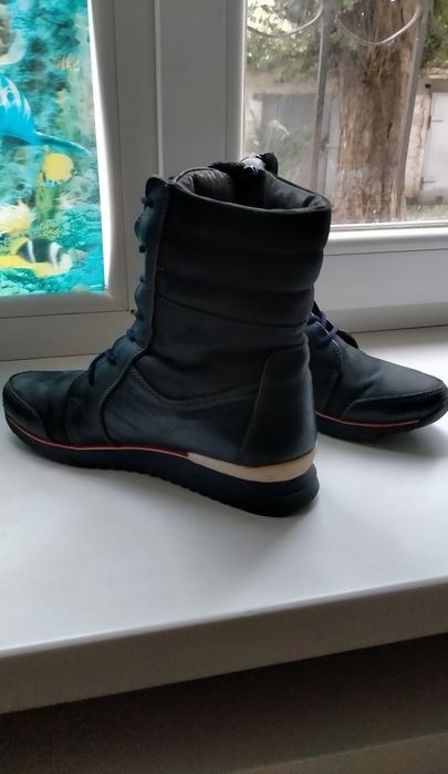 Ботинки кожаные зимние 36р.