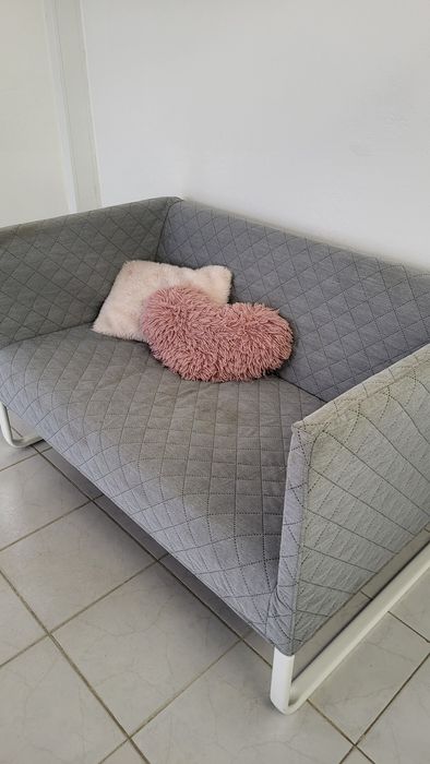 Sofá ikea cinza em bom estado