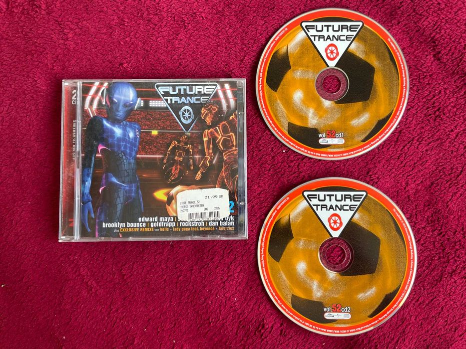Музыкальный CD немецкий оригинал "Future Trance Vol.52" (2 CD)