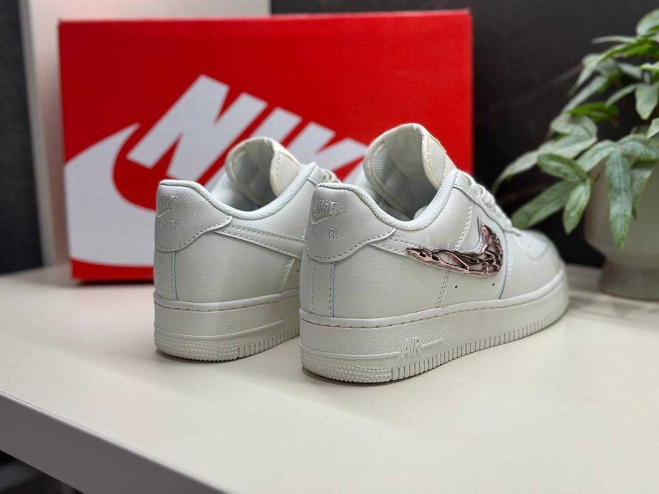 НОВИНКА Air Force 1 Low Molten Metal Pink / Black White преміум якість