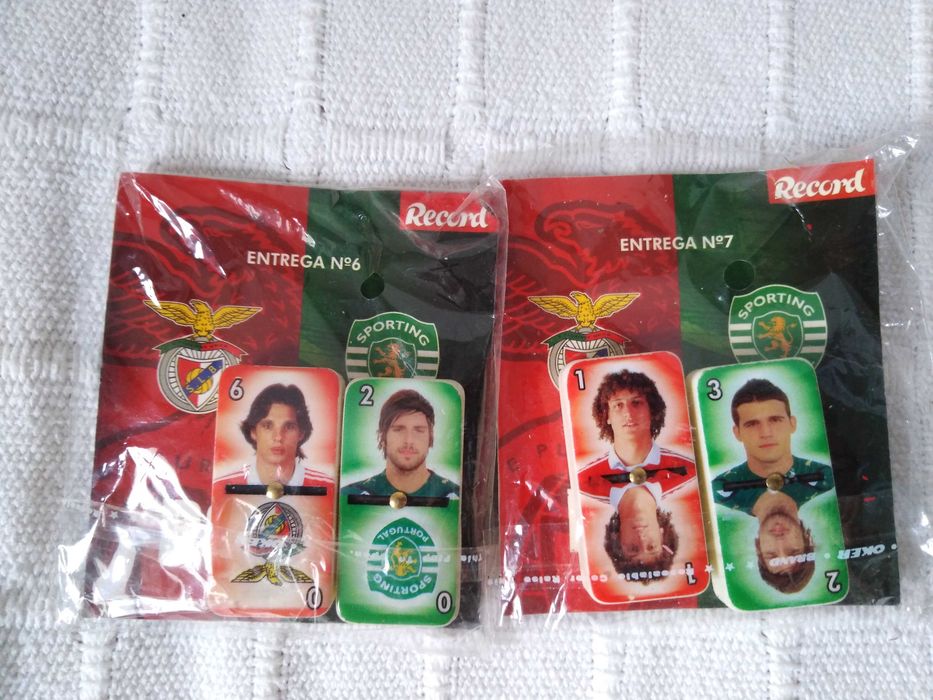 Dominós Sporting e Benfica