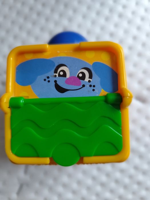 Fisher Price Aktywne Klocki nr 3 interaktywne dziecko niemowlę kostki