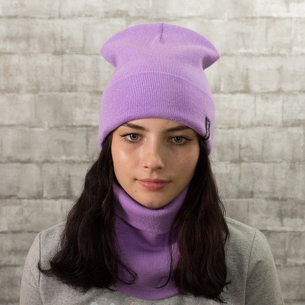 Комплект шапка і шарф єврозима