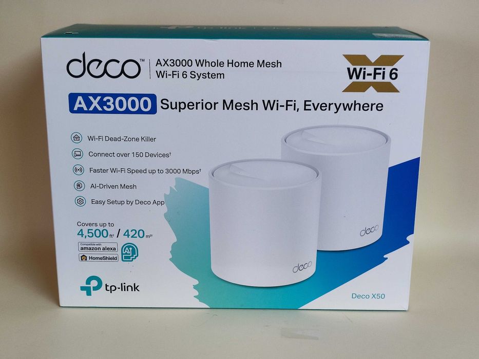 Kit Deco X50 AX3000 TP-Link Mesh WiFi