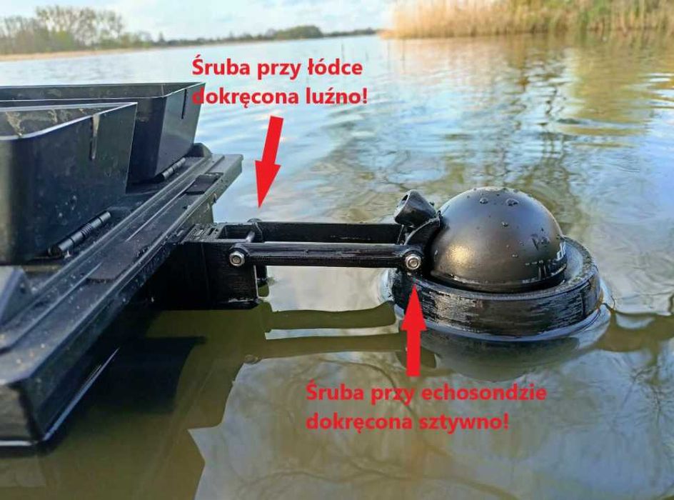 PŁYWAK Wypornościowy do Uchwytu DEEPER Echosondy Sondy PRO CHIRP