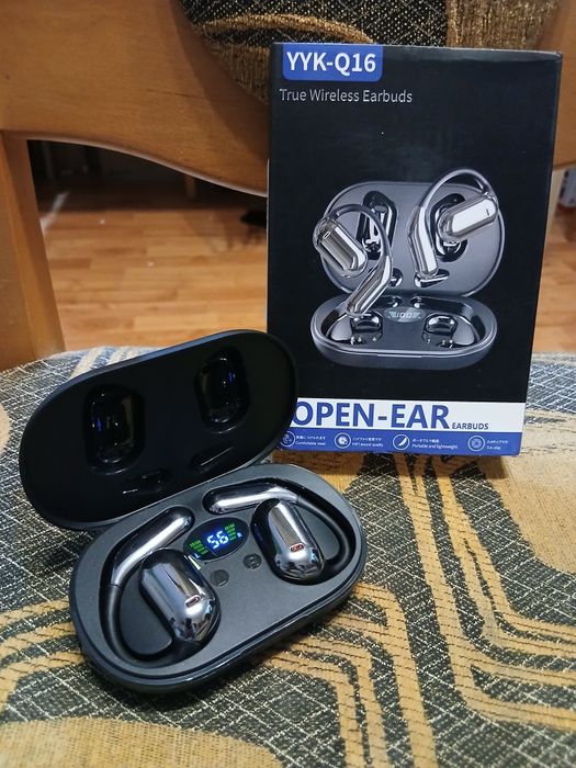 Bezprzewodowe słuchawki douszne z otwartym uchem Słuchawki Bluetooth