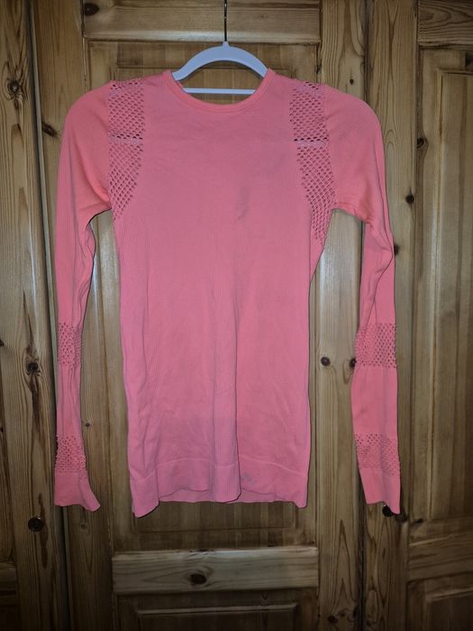 Cukierkowy róż bluzka funkcujna