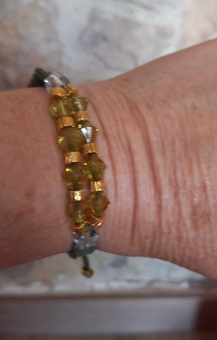Pulseiras ajustáveis de aço inoxidável feitas à mão,  únicas.  O acessório indispensável