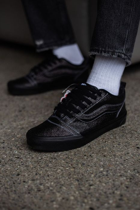 LUX! Vans Knu Skool VR3 LX 40 41 42 43 44 45 ванс кну скул чорні
