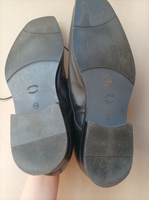 44 skórzane buty męskie wizytowe eleganckie półbuty biznesowe