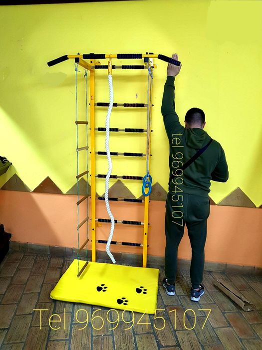 Espaldar gimnasio para criança