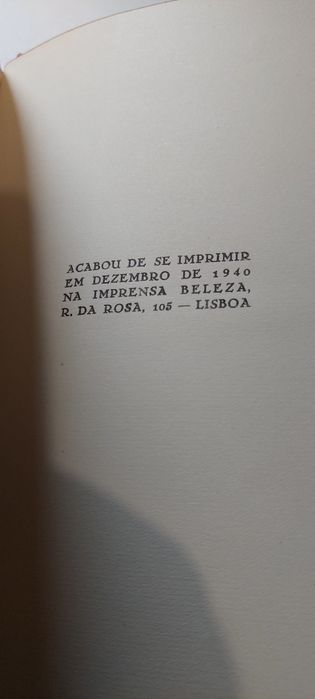 Tempos que Passaram - Luiz Pastor de Macedo (1940) | Tiragem Especial