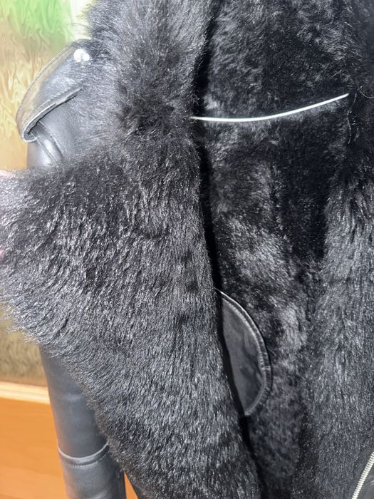 косуха зимняя натуралная кожа и мех