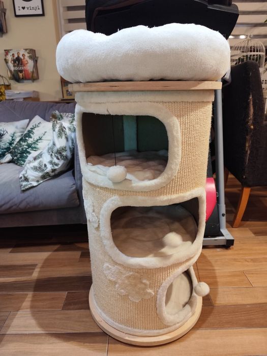 Wieża, tuba, drapak dla kota Natural Paradise 94 cm wysokości