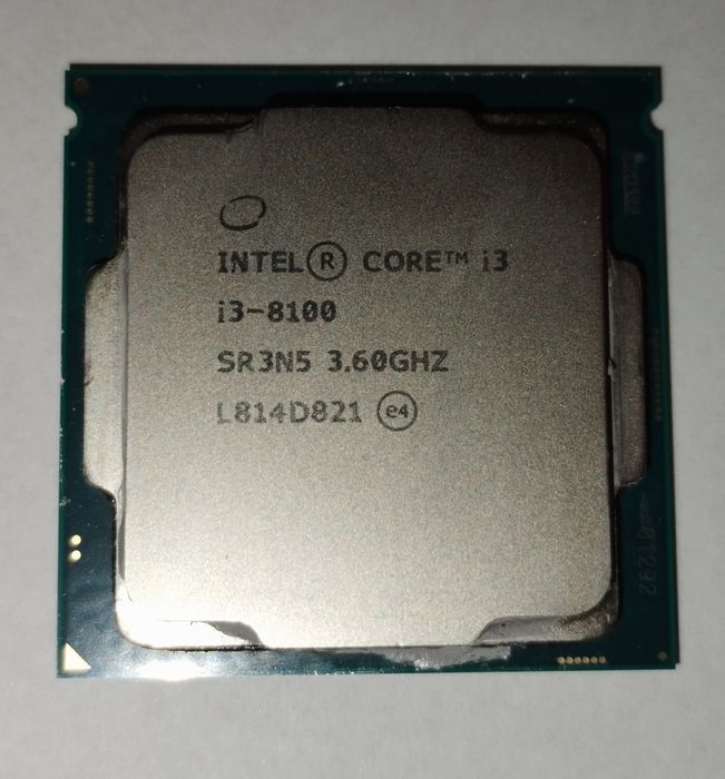 Procesor Intel Core i3 8100 3,6 GHz