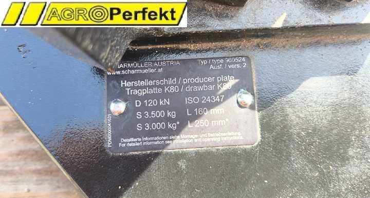Płyta nośna K80 Scharmuller 00.960.524.0-A03