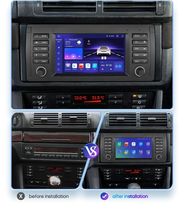 Radio nawigacja  BMW 5 X5 e39 e53 NAVI GPS Android
