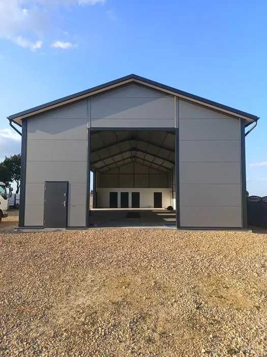 Hala ocieplana 10x25x5m Stal-Project