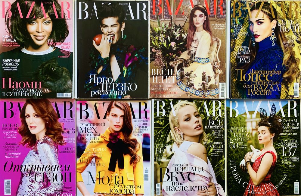 Комплет журналів Elle Tatler 3 шт