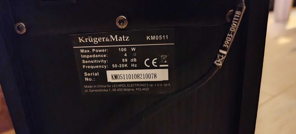 KM0511 Głośniki 2.0 Kruger Matz