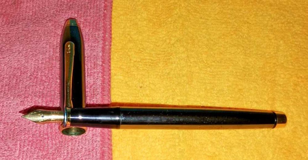 Caneta-tinteiro CROSS Townsend, banhada a ouro de 14 quilates, - USADA