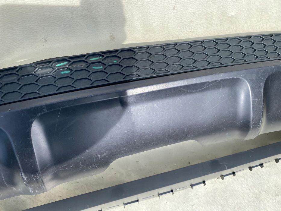 spoiler zderzaka tył audi q7 ii 16- s line