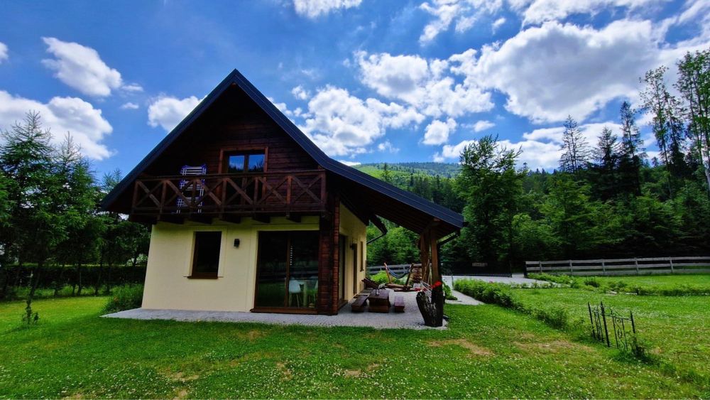 Domek w Dolinie Danielki góry natura las cisza sauna