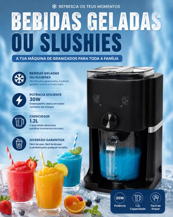 Maquina de Granizados - 7 unidade sem stock