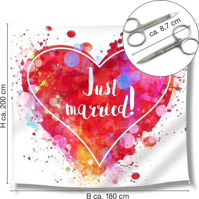 Nowe serce weselne / prześcieradło /wycinanka /chusta / 180x200 !2008!