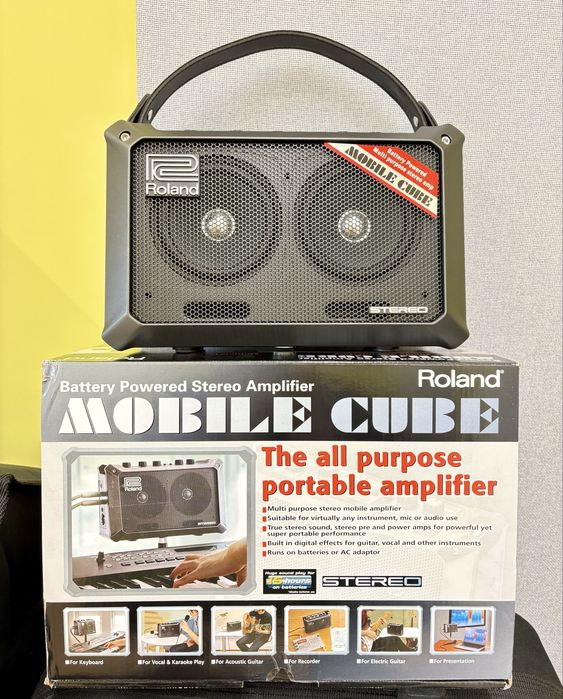 Roland Mobile Cube – mobilny wzmacniacz gitarowy / mini PA / nowy.