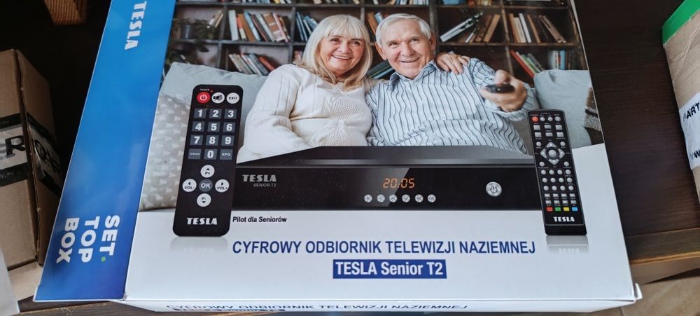 Odbiornik TV naziemnej Tesla Senior T2