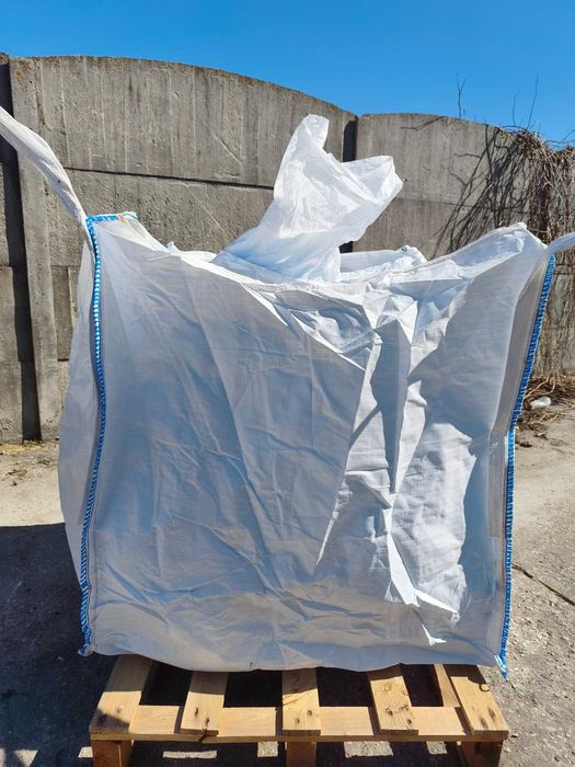 Big Bagi 100x100x100 do zboża pelletu drewna węgla MOCNE Udźwig do 1000 kg