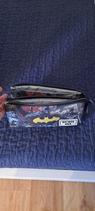 Mochila + estojo escolar Batman