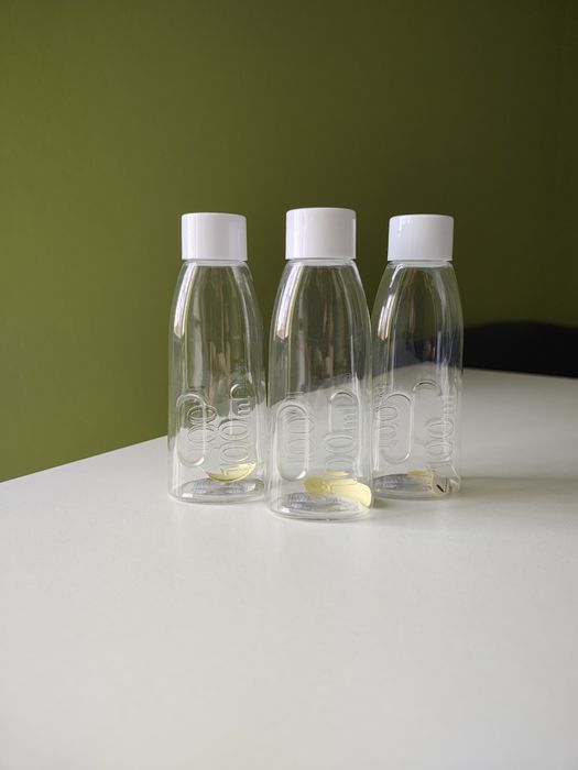 3 butelki na kosmetyki zakręcane 100 ml rossmann