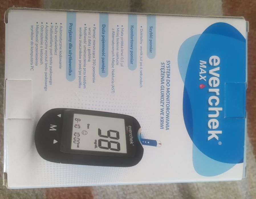 Glukoza we krwi,system monitoringu.