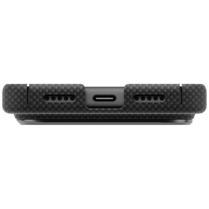 Etui uniq keva edge do iphone 18 pro / 17 pro magclick charging czarny