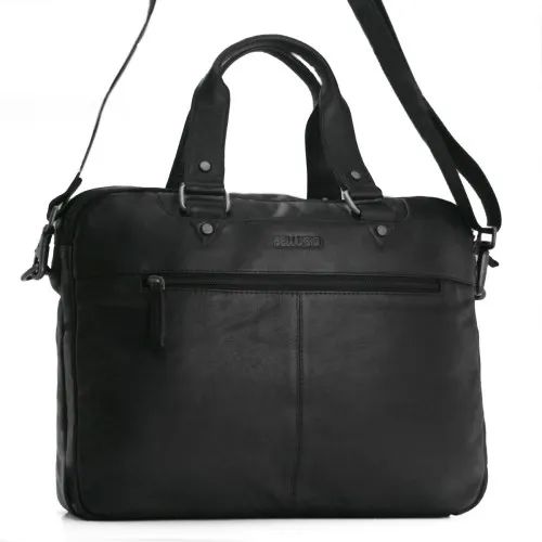 torba na laptop męska skórzana marki bellugio