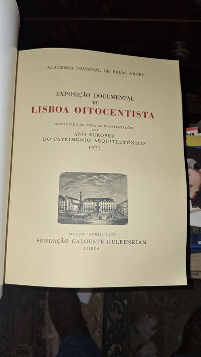 Lisboa oitocentista arquitectura fotografia belas artes 1976