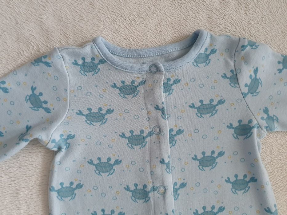 pajacyk pajac 68 coccodrillo kraby śpiochy śpioszki