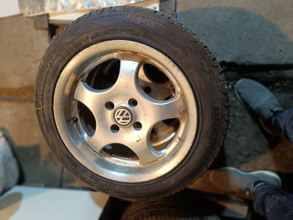 Колеса в зборі 4х100 r15