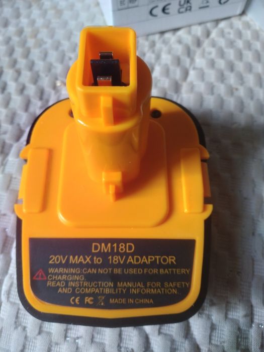 Dewalt перехідник на літієві акб з usb