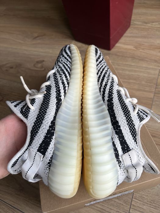 Adidas Yeezy Boost 350 V2 Zebra sneakersy niskie biało czarne 44