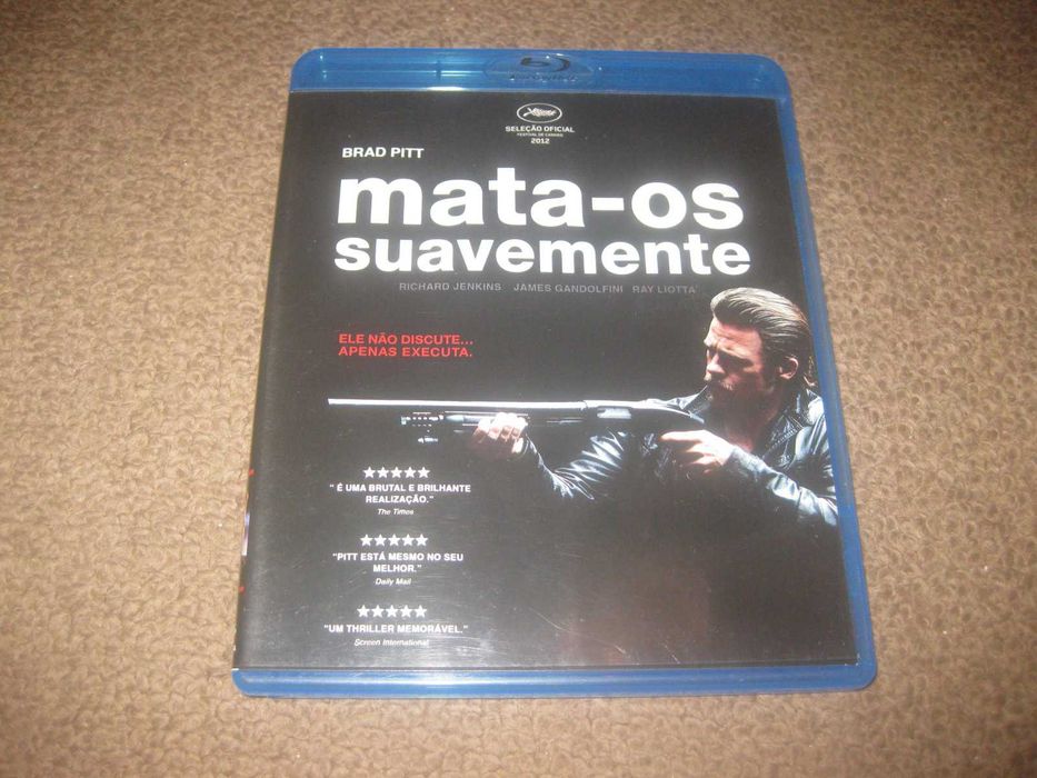 Blu-Ray "Mata-os Suavemente" com Brad Pitt