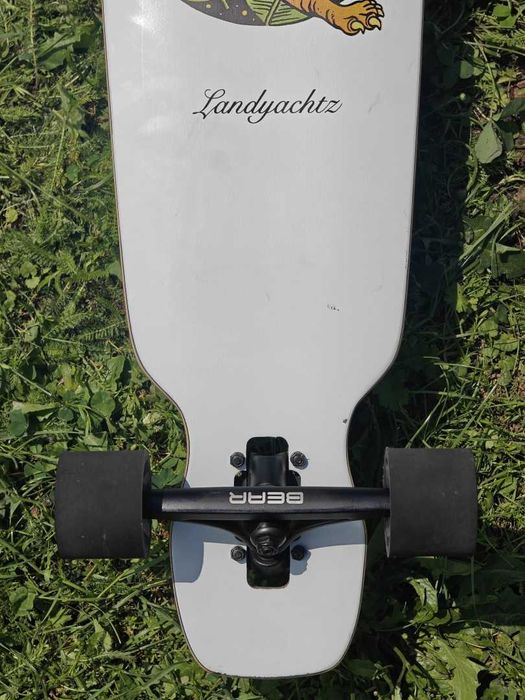 Landyachtz Battle Axe Paper Tiger - longboard