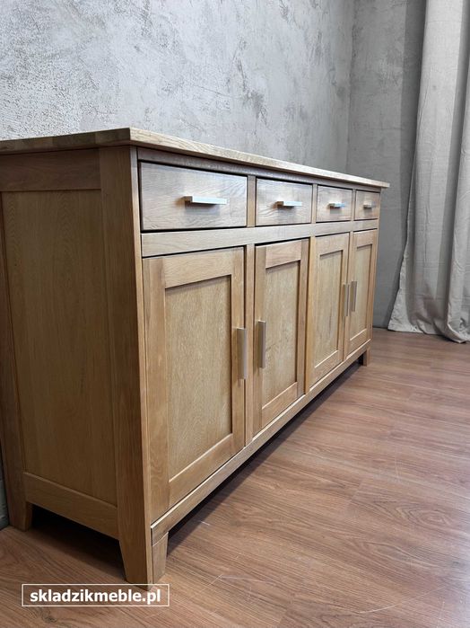 120426 Prosta komoda IKEA Hemnes jasny dąb