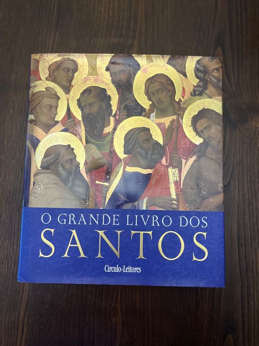 Livro de história/religião - o grande livro dos Santos